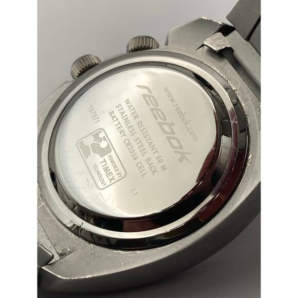 Reebox Men's Watch 37mm Indiglo Dual Digital Analog - New Battery WR 50m T57371 - Picture 5 of 11